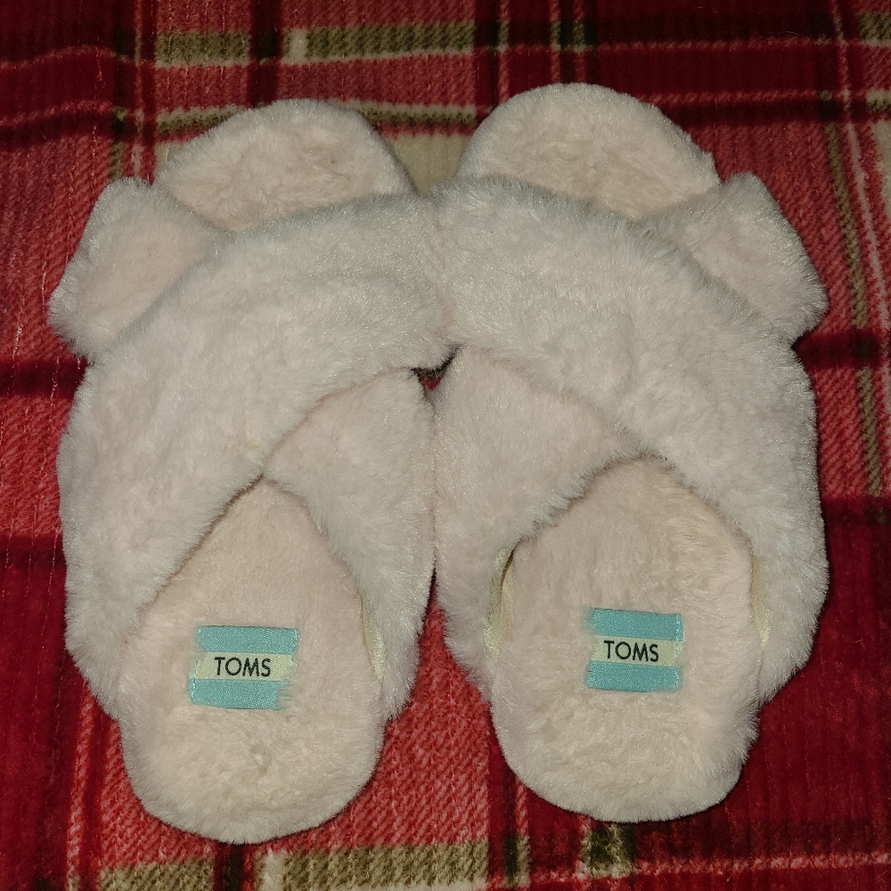 ==^Toms "Susie" Pink Faux Fur - Picture 4 of 14